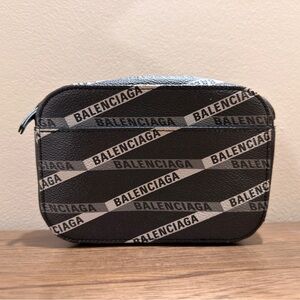 Authentic logo Balenciaga camera bag
